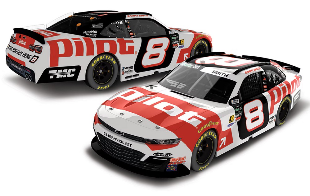 2026 Sammy Smith #1 Pilot NASCAR 1/64 Diecast