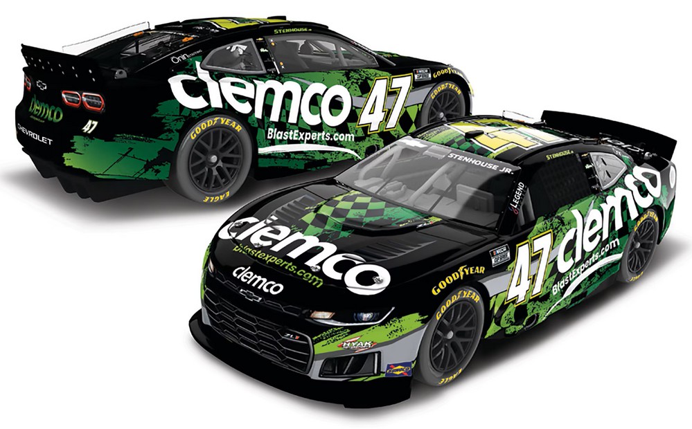 2026 Ricky Stenhouse Jr #47 clemco NASCAR 1/24 Diecast