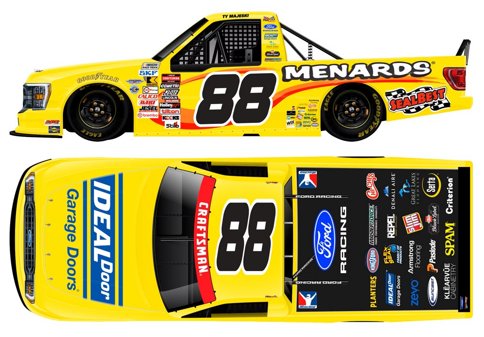 2026 Ty Majeski #88 Menards / IDEAL Door Truck 1/64 Diecast