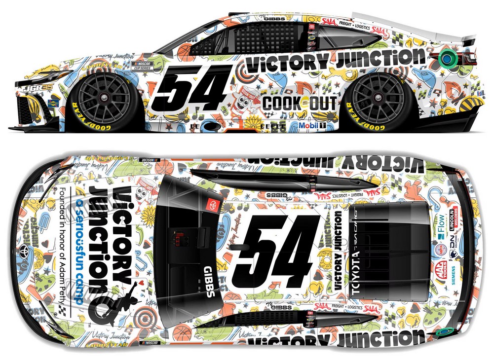 2026 Ty Gibbs #54 Victory Junction 1/24 Diecast