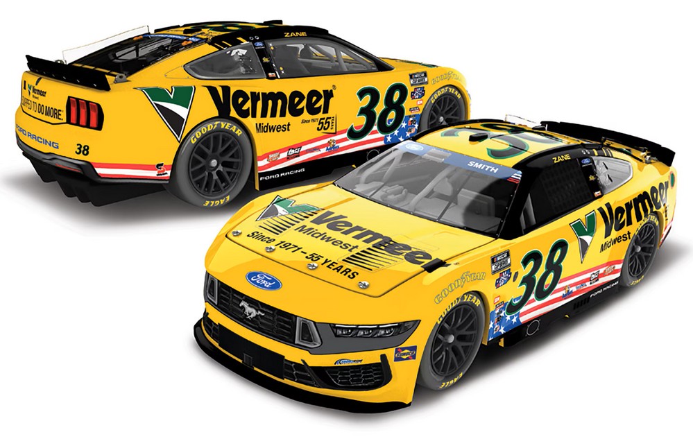 2026 Zane Smith #38 Vermeer Midwest 1/24 Diecast