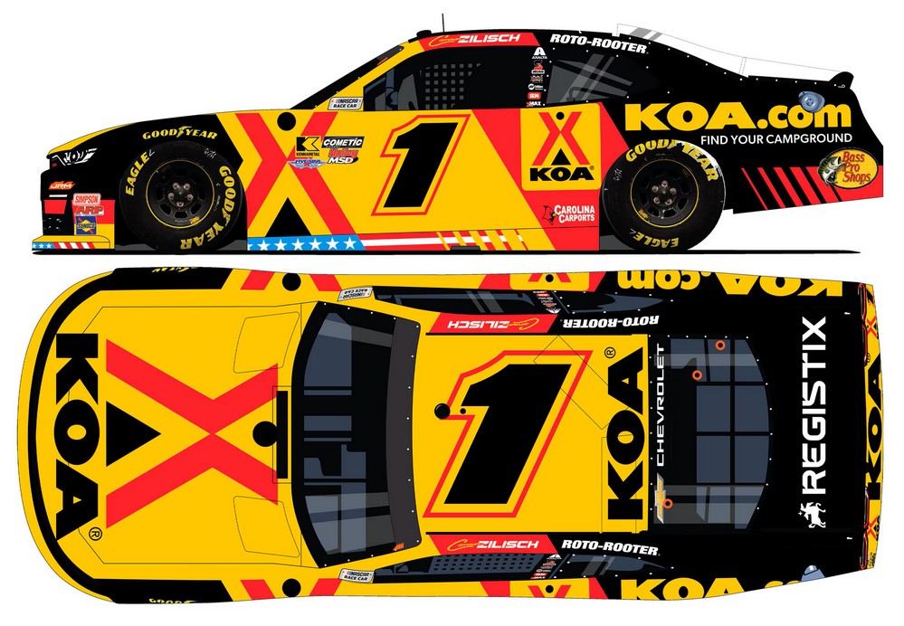 2026 Connor Zilisch #1 KOA 1/24 Diecast