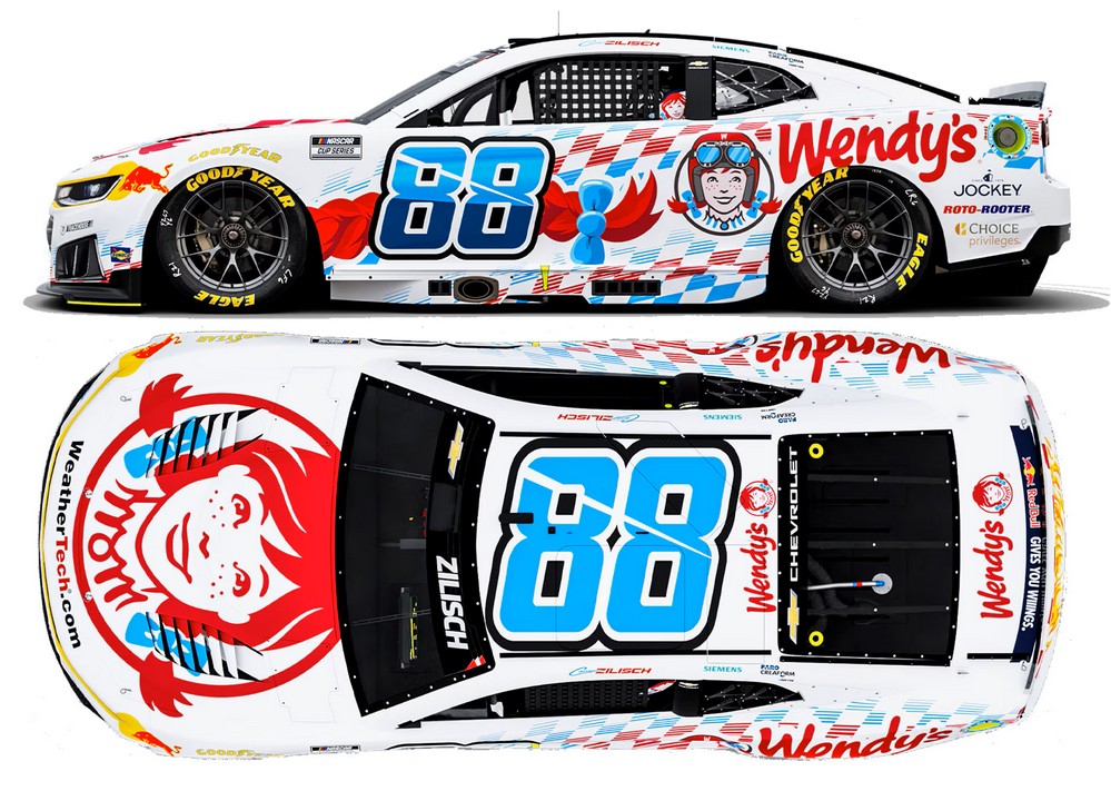 2026 Connor Zilisch #88 Wendy's 1/64 Diecast