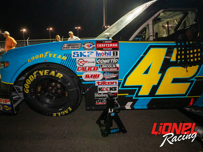 2023 Carson Hocevar 42 Worldwide Express Nashville Win Raced jesse-love-nascar-driver-page-stats-results-bio-nascar