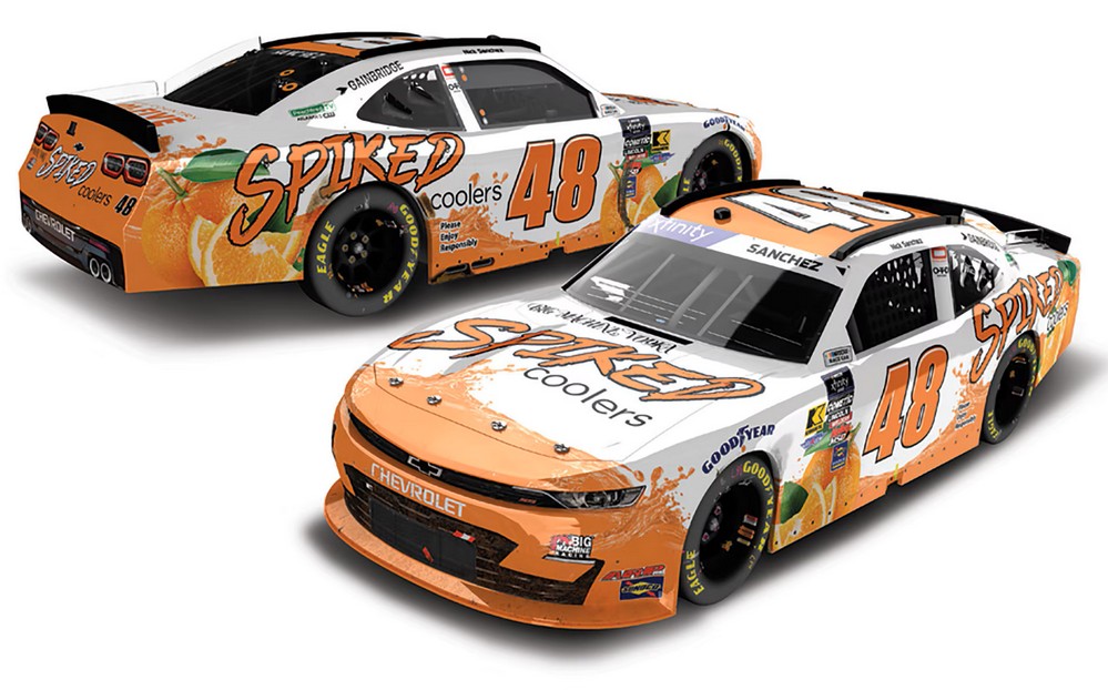 2025 Nick Sanchez #48 Spiked Coolers - Atlanta Win / Raced 1/24 Diecast