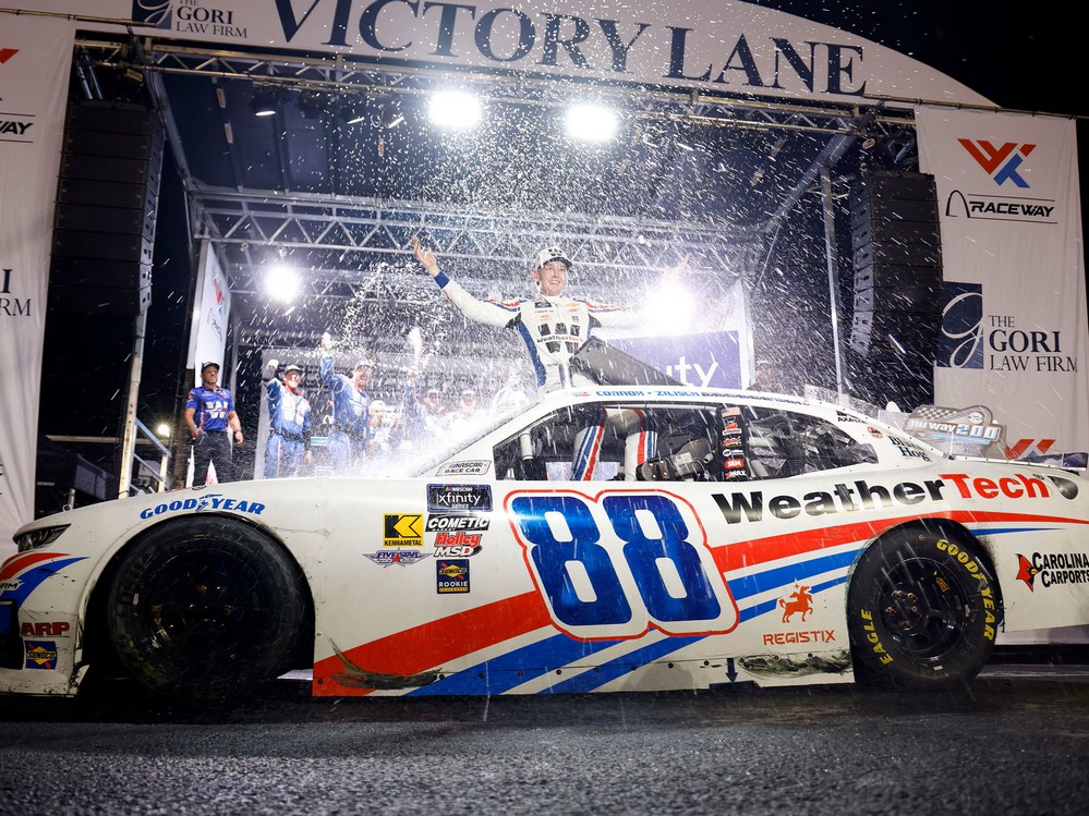 2025 Connor Zilisch #88 WeatherTech - WWT Gateway Win / Raced 1/64 Diecast