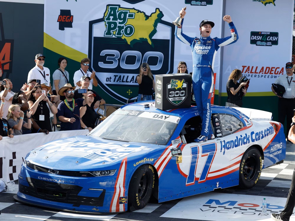 2026 Corey Day #17 HendrickCars.com - Talladega Win / Raced 1/64 Diecast