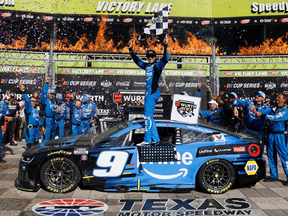2026 Chase Elliott #9 Amazon Prime - Texas Win / Raced 1/24 Diecast