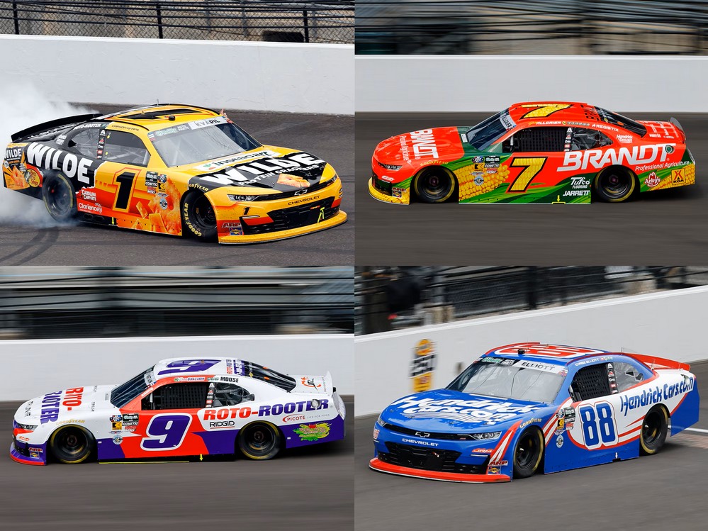 2026 JRM JR Motorsports / Brickyard Sweep 4-Car 1/64 Set