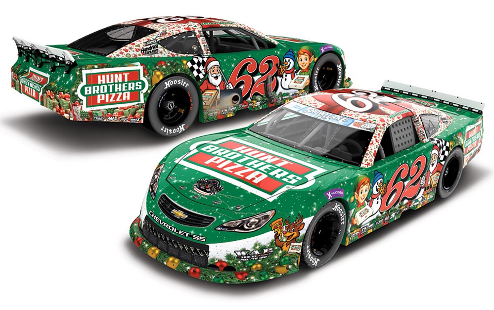 2025 Keelan Harvick #62 Hunt Brothers Pizza - Snowflake 125 Win / Raced Late Model 1/64 Diecast