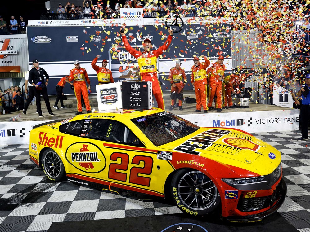 2026 Joey Logano #22 Shell-Pennzoil - Richmond Win / Raced 1/64 Diecast