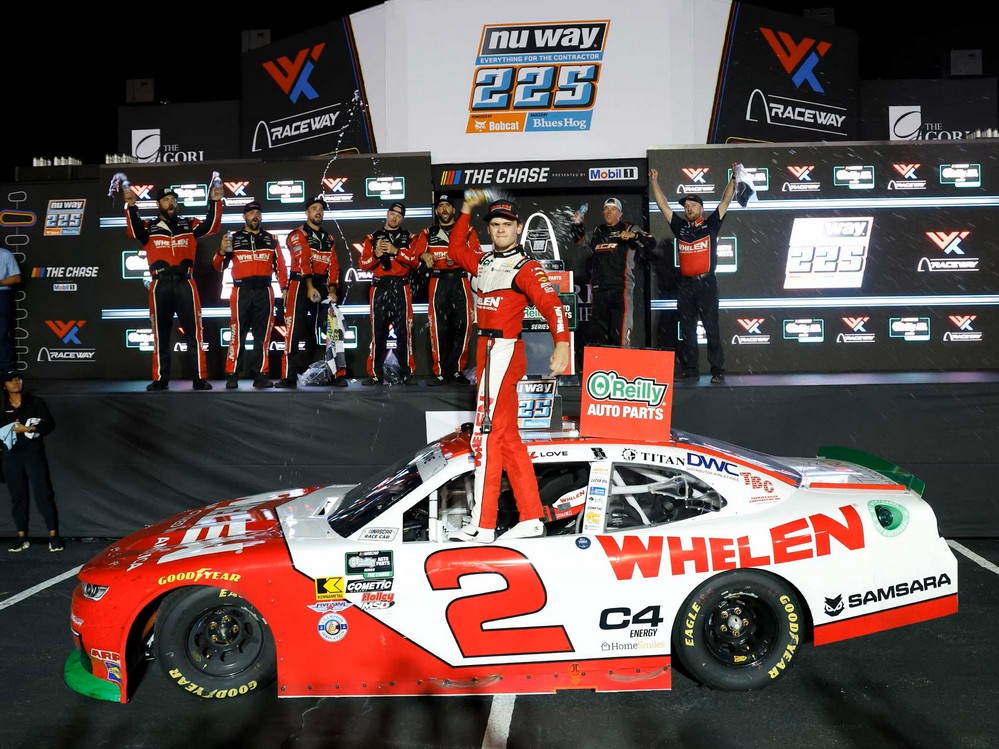 2026 Jesse Love #2 Whelen - WWT Gateway Win / Raced Win 1/64 Diecast