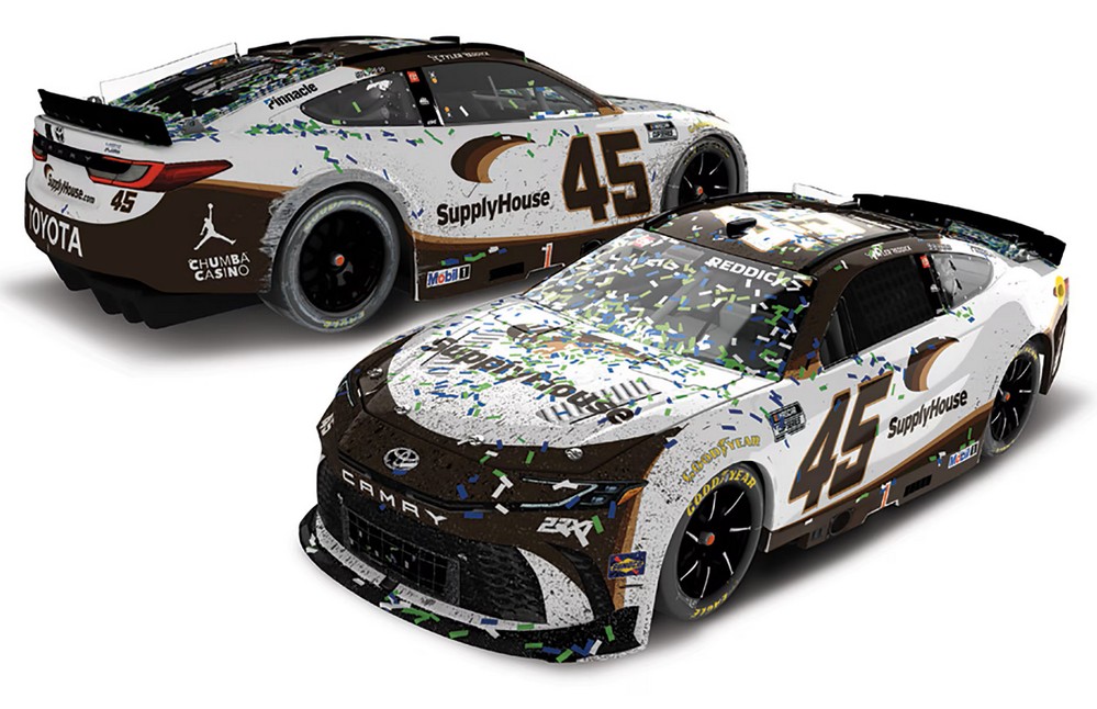 2026 Tyler Reddick #45 Supply House - Kansas Win / Raced 1/24 Diecast