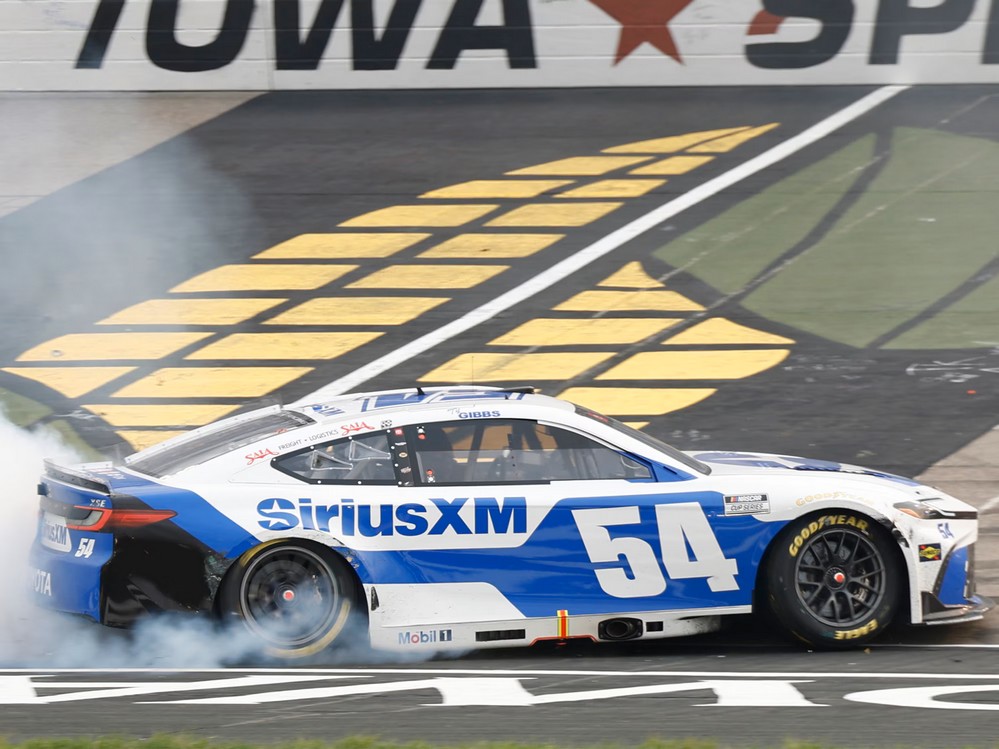 2026 Ty Gibbs #54 SiriusXM - Iowa Win / Raced 1/64 Diecast