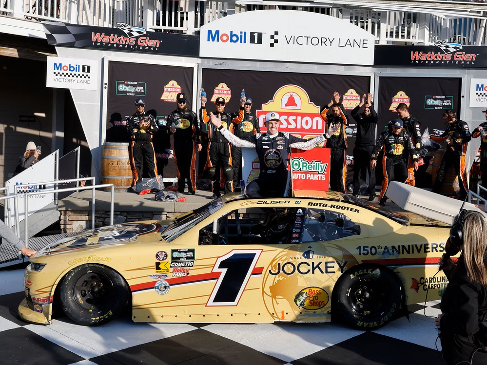 2026 Connor Zilisch #1 Jockey 150th Anniversary - Watkins Glen Win / Raced 1/24 Diecast