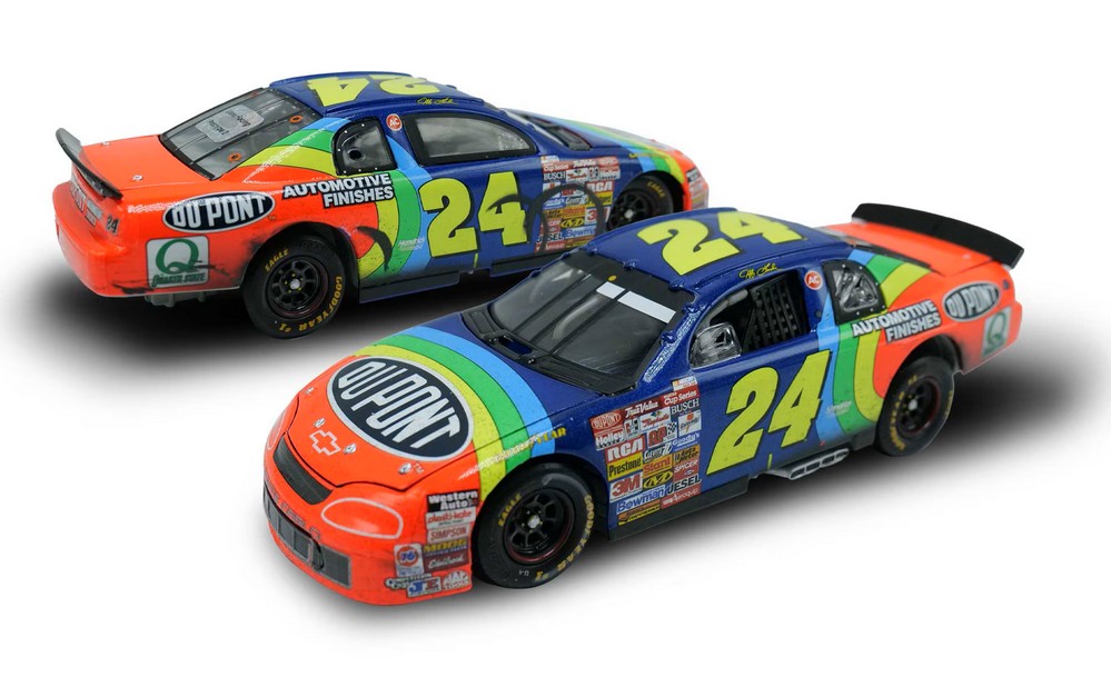 1996 Jeff Gordon #24 Dupont - North Wilkesboro Win / Raced 1/24 Diecast