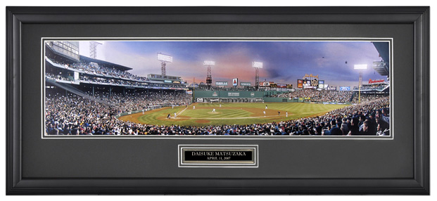 Boston Red Sox / Daisuke Matsuzaka - Framed Panoramic