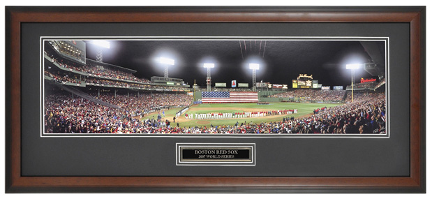 Boston Red Sox 2007 World Series Champions - Framed Panoramic