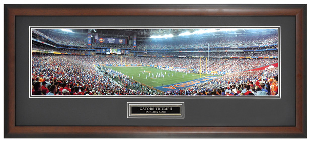 University of Florida 2006 National Champions - Framed Panoramic