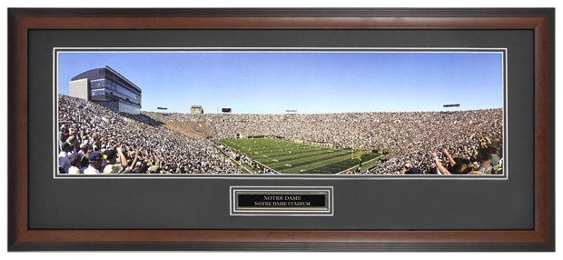 University of Notre Dame / Notre Dame Stadium - Framed Panoramic