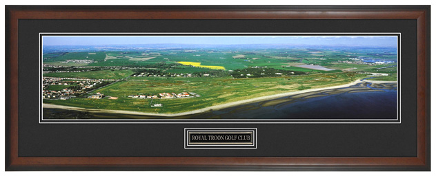Royal Troon Golf Club - Framed Panoramic