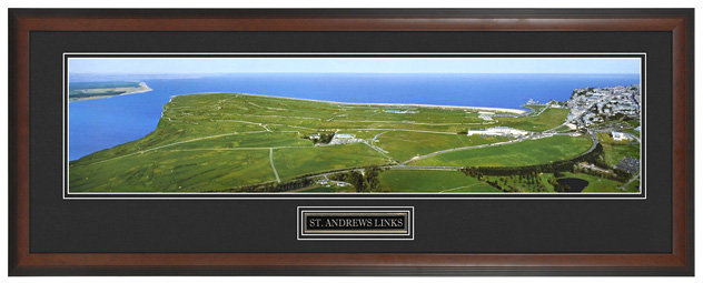 St. Andrews Golf Links - Framed Panoramic