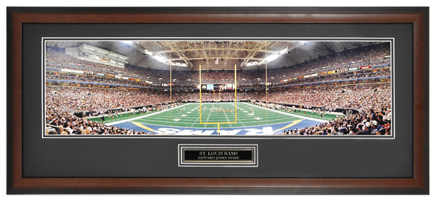 St. Louis Rams / Edward Jones Dome - NFL Framed Panoramic