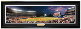 New York Mets / Subway Series Shea Stadium - Framed Panoramic