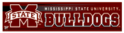 Mississippi State Bulldogs - Bumper Sticker