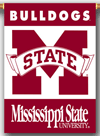 Mississippi State Bulldogs - NCAA 2-Sided Banner Flag