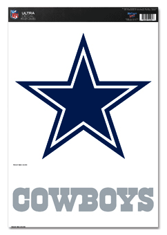 Dallas Cowboys 11" x 17" NFL Ultra Decal