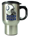 Indianapolis Colts - NFL Travel Mug w/ Pewter Emblem