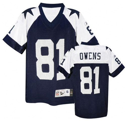Terrell Owens #81 Dallas Cowboys - Throwback NFL Replica Jersey