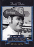 2005 Buddy Baker - Press Pass Legends # Blue Trading Card