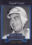 2005 Fireball Roberts - Press Pass Legends # Blue Trading Card