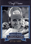 2005 Benny Parsons - Press Pass Legends # Blue Trading Card