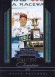 2005 Rusty Wallace - Press Pass Legends / 1989 Champion # Blue Trading Card