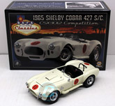 1965 Shelby Cobra 427 S/C Competition White 1/24 Diecast