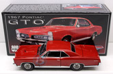 1967 Regimental Red Pontiac GTO 1/24 Diecast