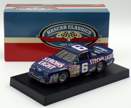 1989 Mark Martin #6 Strohs Light - Rockingham Win / Raced 1/24 Diecast