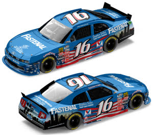 2011 Trevor Bayne #16 Fastenal - Honoring Our Heroes 1/24 Diecast