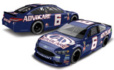 2017 Trevor Bayne #6 AdvoCare - Darlington 1/64 Diecast