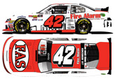 2018 John Hunter Nemechek #42 Fire Alarm Services Diecast
