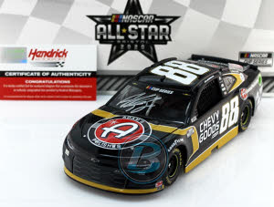 2020 Alex Bowman #88 Chevy Goods Adam’s Polishes All-Star 1/24 Diecast - Autographed