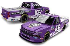 2020 Ty Majeski #45 Plan B Sales Alzheimer's Truck 1/24 Diecast