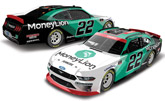 2020 Austin Cindric #22 MoneyLion - NASCAR xfinity Champ 1/24 Diecast