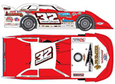 2020 Bobby Pierce #32 Dirt Late Model 1/64 Diecast