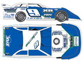 2020 Devin Moran #9 Dirt Late Model 1/64 Diecast