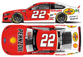 2020 Joey Logano #22 Shell-Pennzoil - Darlington Throwback 1/24 Diecast