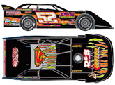 2020 Scott Sexton #52 Tribute Dirt Late Model 1/64 Diecast